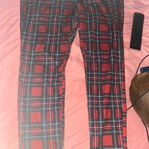 Plaid pants